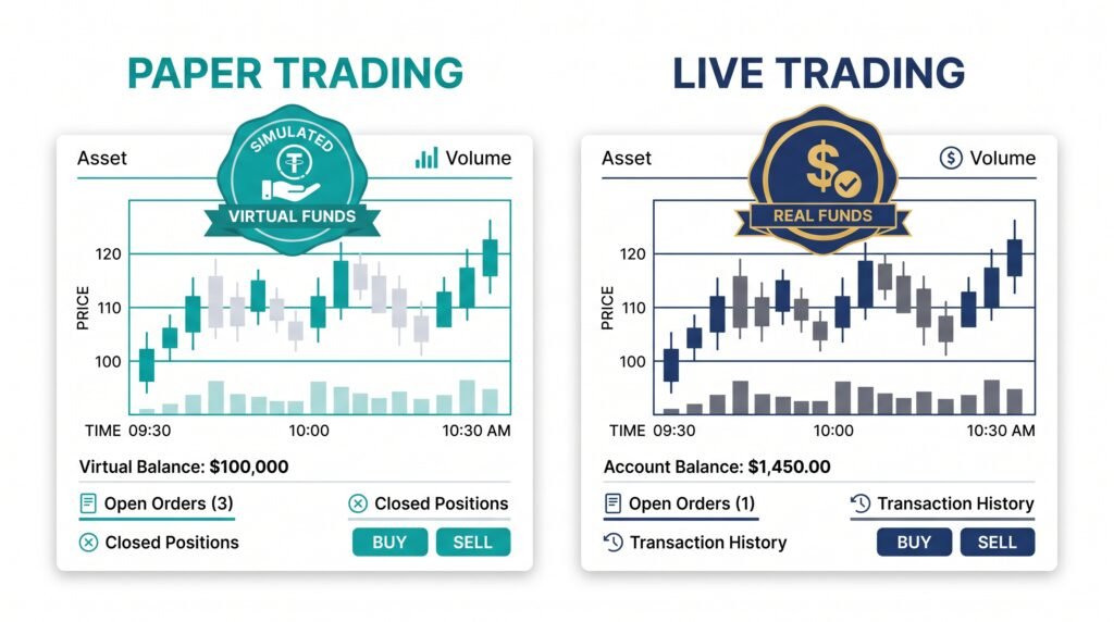 Paper Trading Vs Live Trading